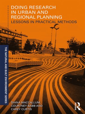 cover image of Doing Research in Urban and Regional Planning